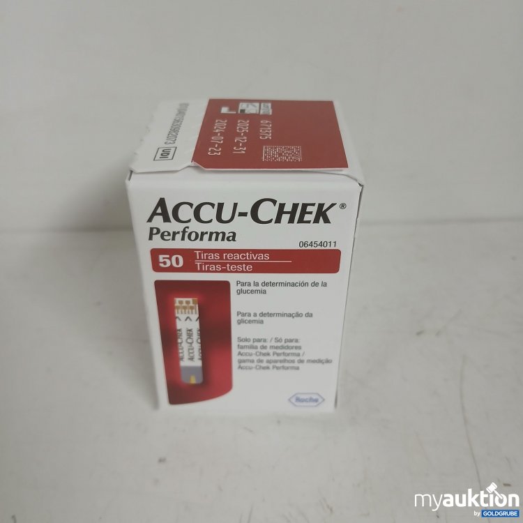 Artikel Nr. 831678 Artikel Nr. 831678: Accu-Chek Performa Teststreifen