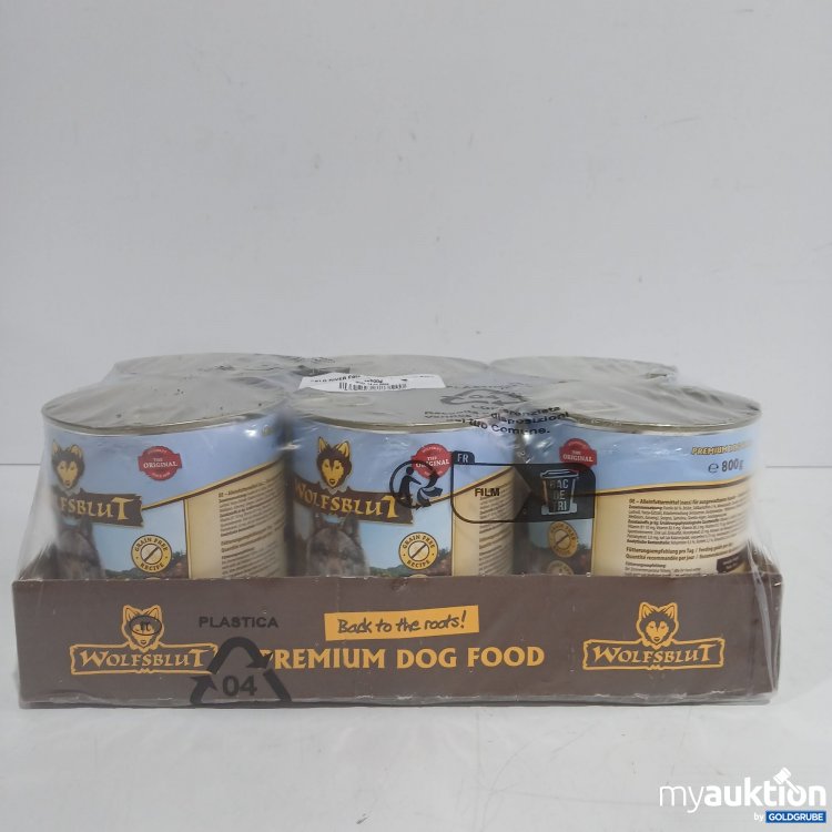 Artikel Nr. 867678: Wolfsblut Cold River Forelle+Süßkartoffeln Hundefutter 800g
