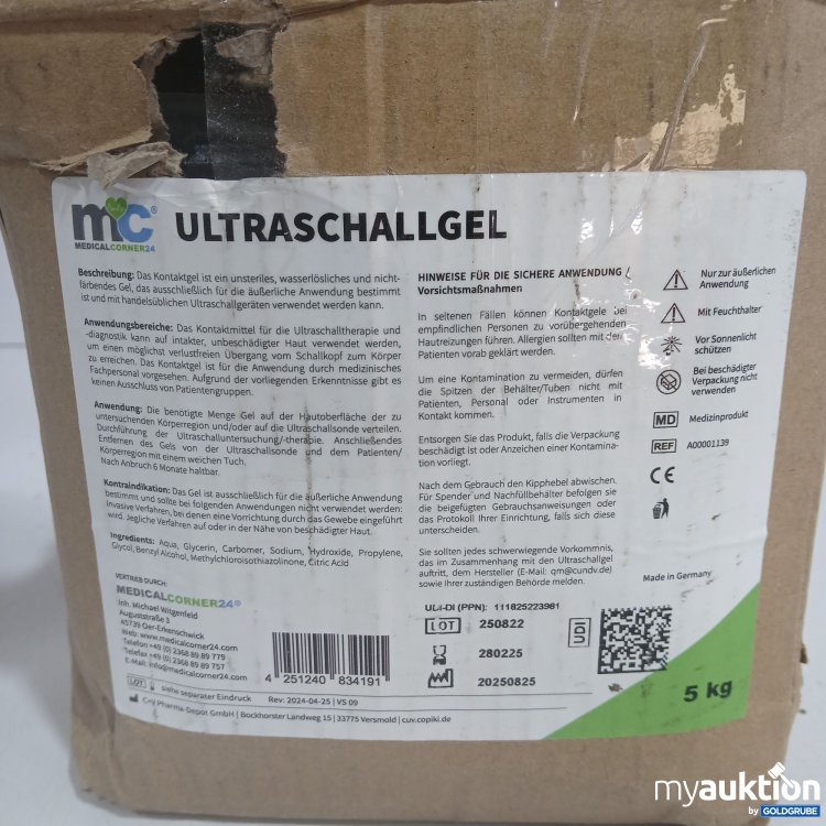 Artikel Nr. 922678: Mc Ultraschallgel 5kg 