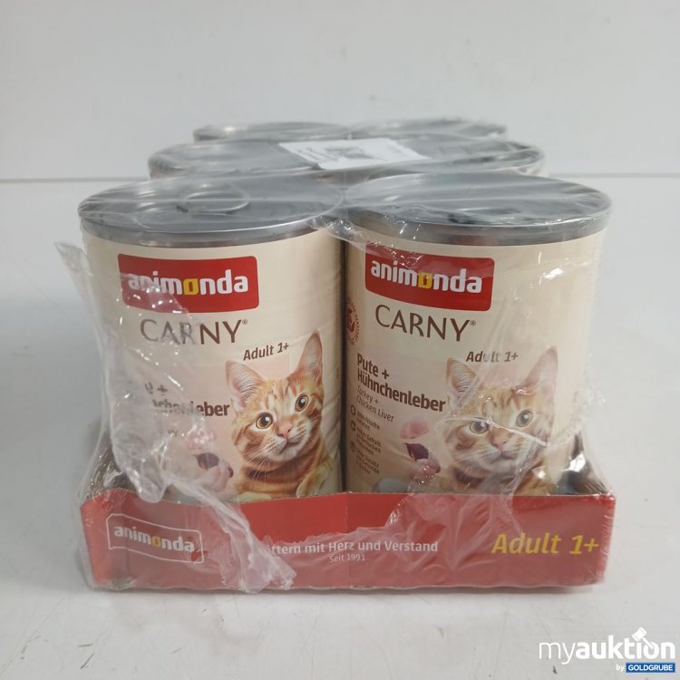 Artikel Nr. 973678: animonda CARNY Pute + Hühnchenleber 6x400 g