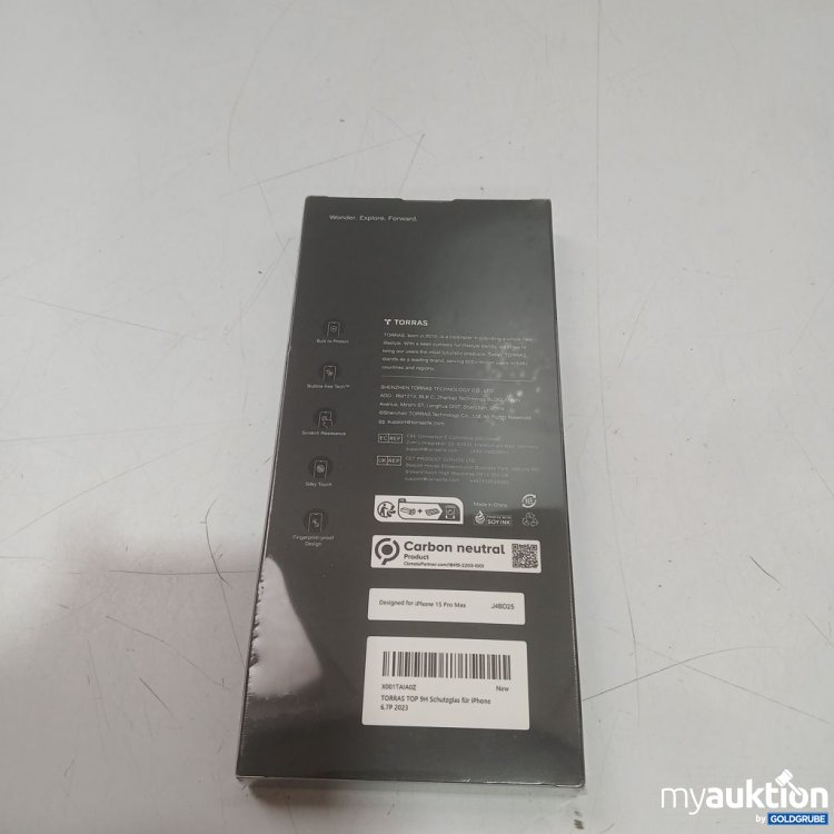 Artikel Nr. 983678: Torras Top H9 Schutzglas iPhone 6.7P