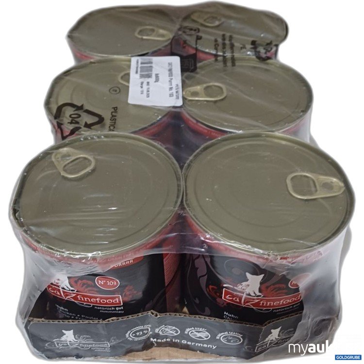 Artikel Nr. 985678: catz finefood Huhn N°103 Katzenfutter 
6x800g