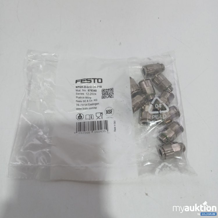 Artikel Nr. 439679 Artikel Nr. 439679: Festo Steckverbinder 578340 NPQH-D-G18-Q8-P10