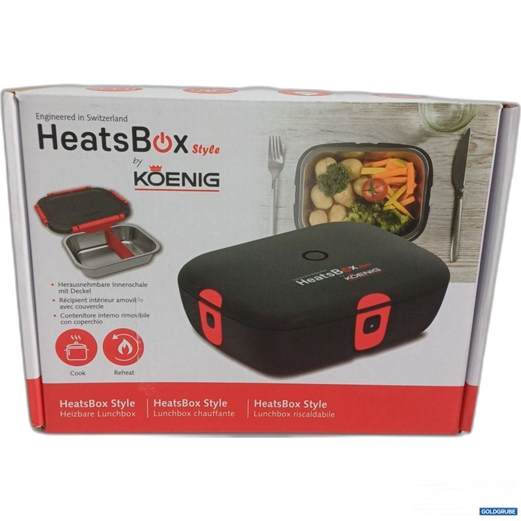 Artikel Nr. 446679 Artikel Nr. 446679: KÖNIG HeatsBox Style Heizbare Lunchbox