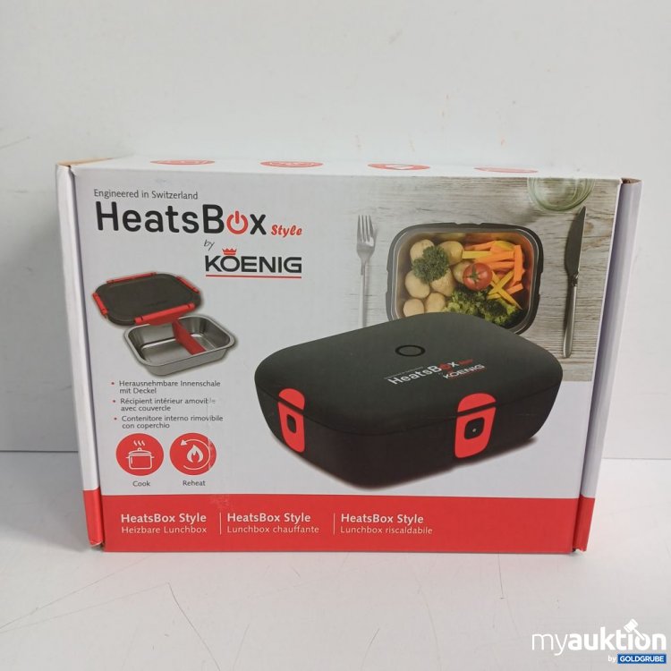 Artikel Nr. 446679 Artikel Nr. 446679: KÖNIG HeatsBox Style Heizbare Lunchbox