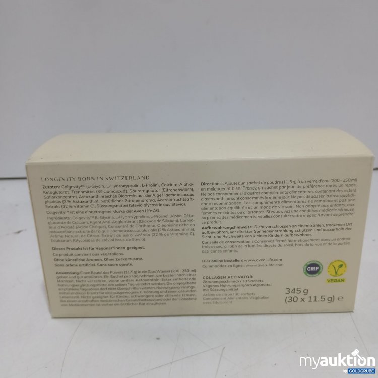 Artikel Nr. 524679 Artikel Nr. 524679: Avea Collagen Activator Zitronengeschmack 30x11.5g
