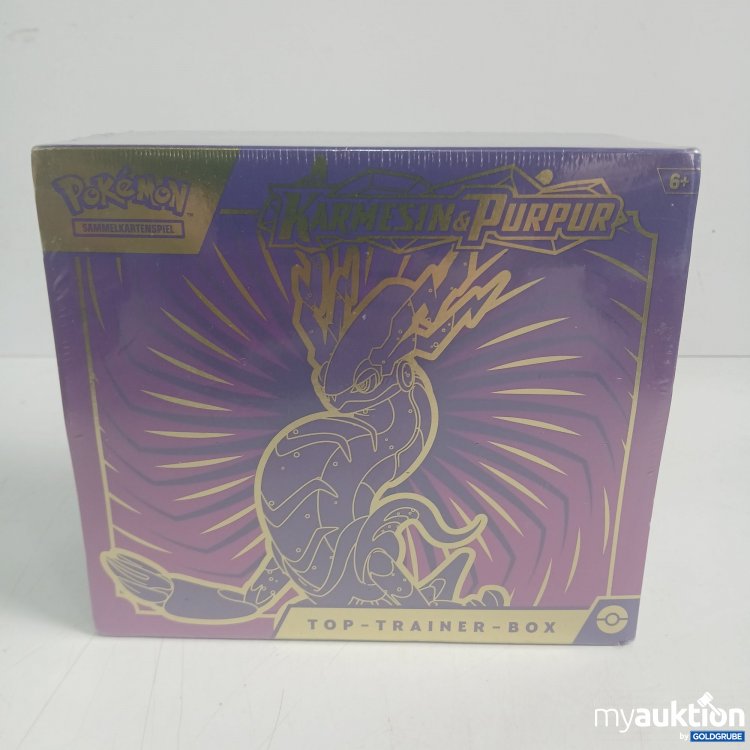 Artikel Nr. 525679: Pokemon Top-Trainer-Box aus der Erweiterung Karmesin& Purpur