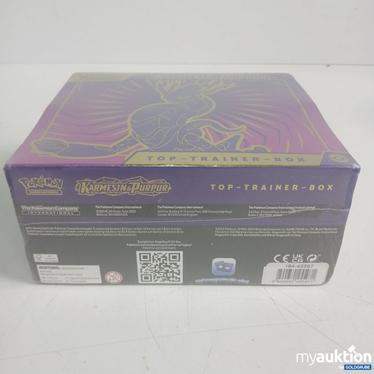 Artikel Nr. 525679: Pokemon Top-Trainer-Box aus der Erweiterung Karmesin& Purpur
