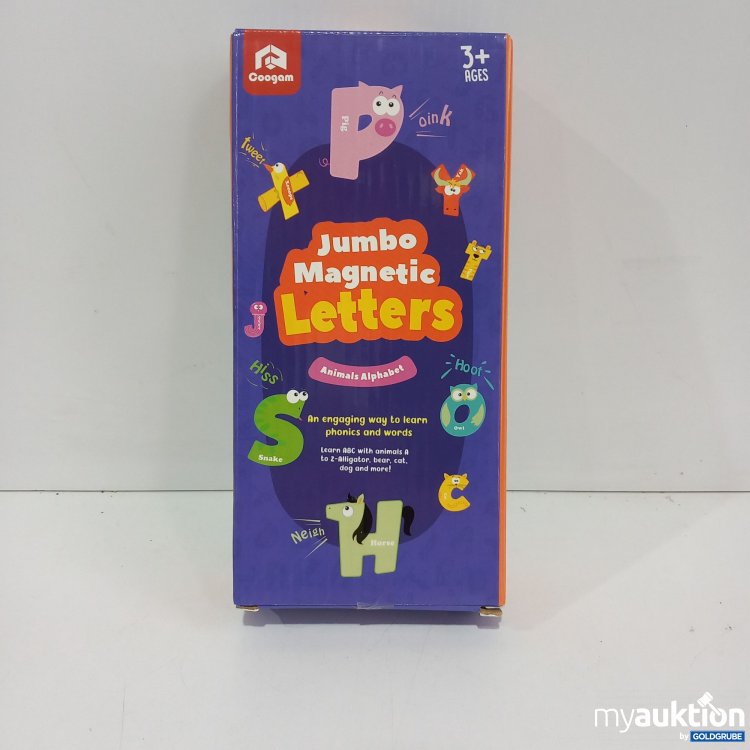 Artikel Nr. 818679 Artikel Nr. 818679: Googam Jumbo Magnetic Letters