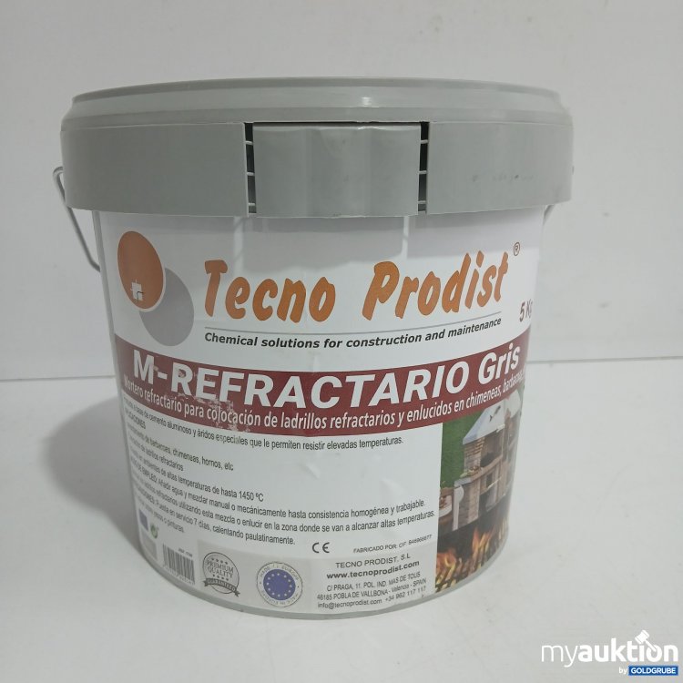 Artikel Nr. 872679 Artikel Nr. 872679: Tecno Prodist M-Refractario Gris 5kg
