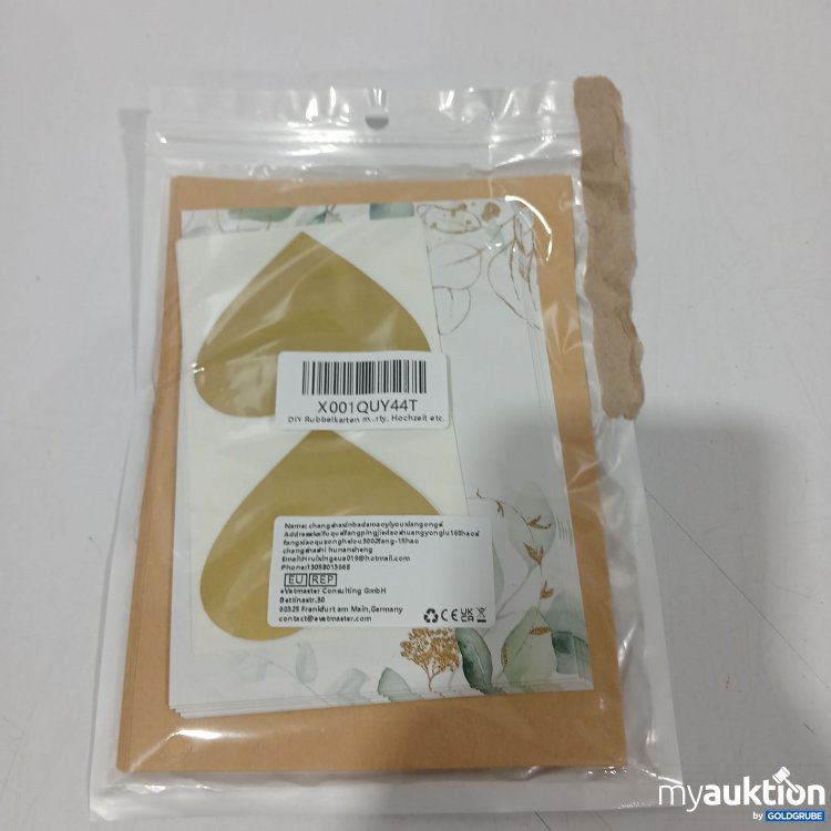 Artikel Nr. 883679 Artikel Nr. 883679: Diy Rubbelkarten für Hochzeit