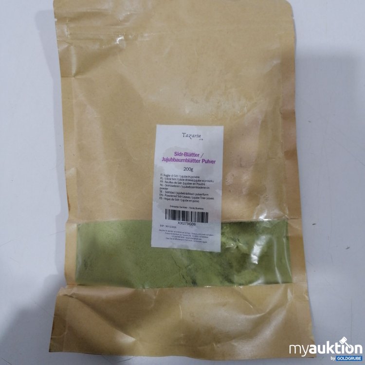 Artikel Nr. 889679: Tazarin Sidr Blättet/Jujubbabaum Pulver 200g
