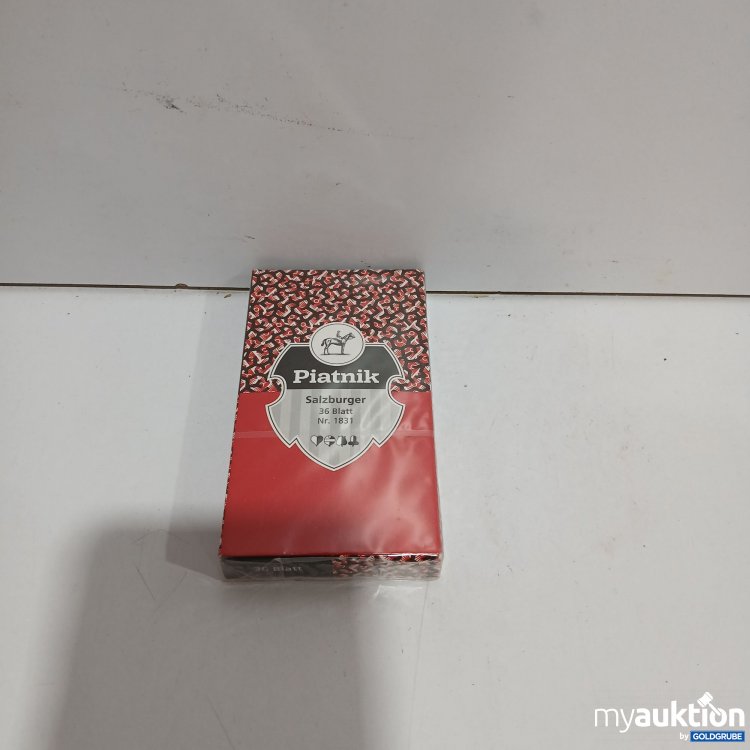 Artikel Nr. 892679: Piatnik Salzburger 36 Blatt Spielkarten 