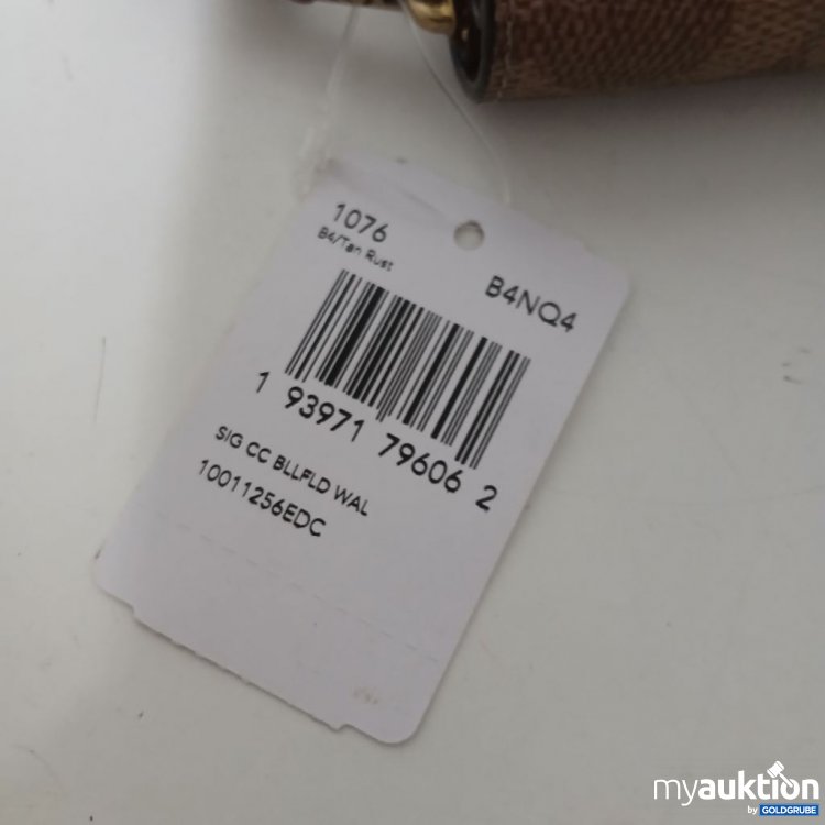 Artikel Nr. 920679: COACH Geldbörse SIG CC BLLRD WAL