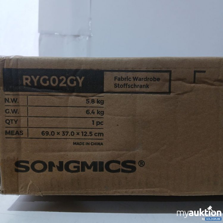 Artikel Nr. 921679: SONGMICS Stoffschrank RYG02GY 5.8kg