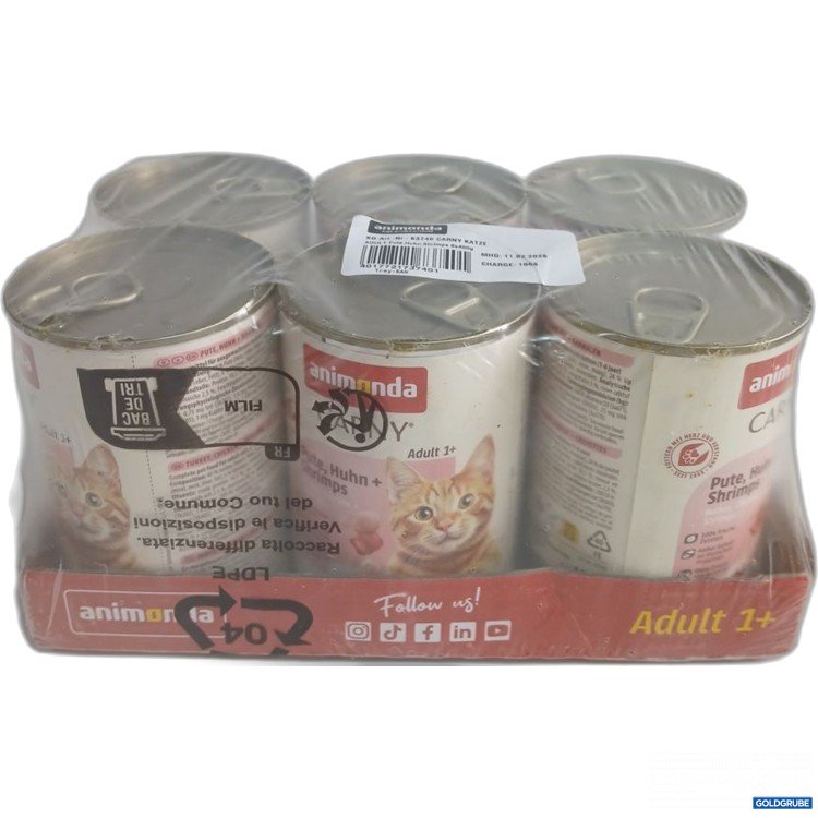 Artikel Nr. 973679: animonda Carny Adult 1+ Pute, Huhn + Shrimps 6x400 g