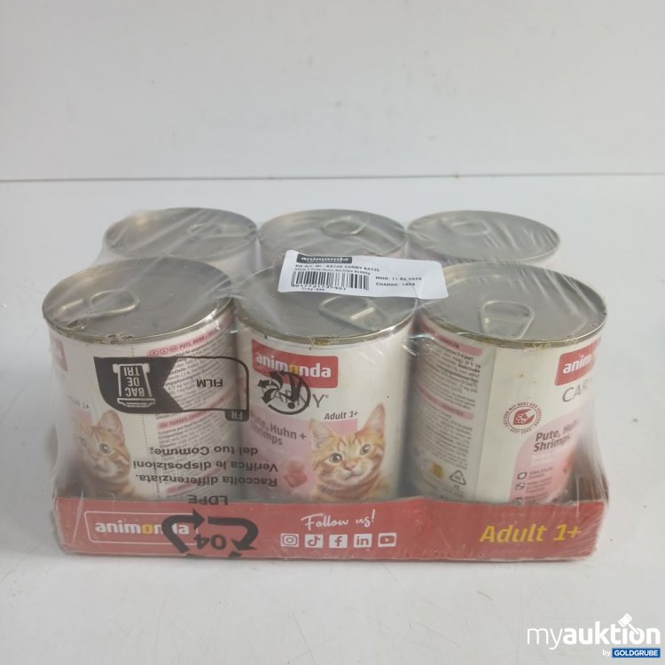 Artikel Nr. 973679: animonda Carny Adult 1+ Pute, Huhn + Shrimps 6x400 g