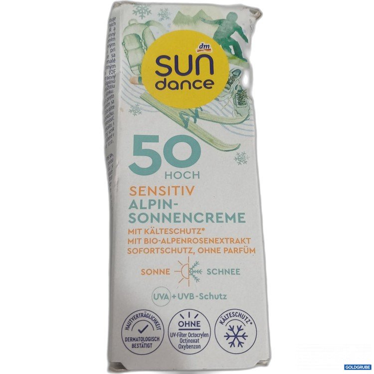 Artikel Nr. 977679: Sun dance 50Hoch Sensitiv Alpin-Sonnencreme 50ml