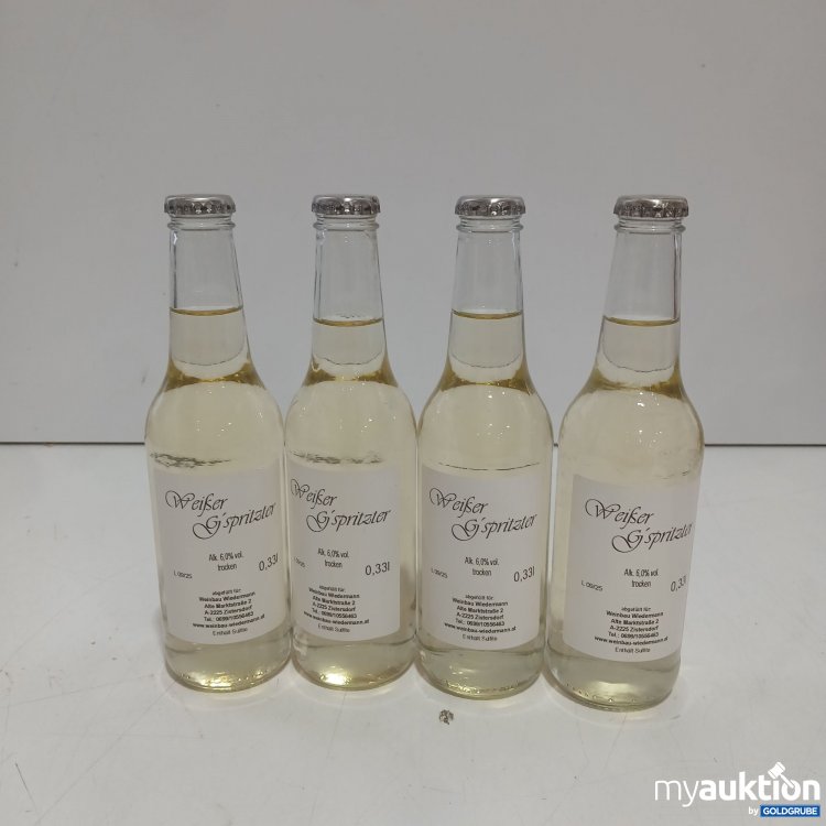 Artikel Nr. 991679 Artikel Nr. 991679: Weißer G spritzter 4x0,33l