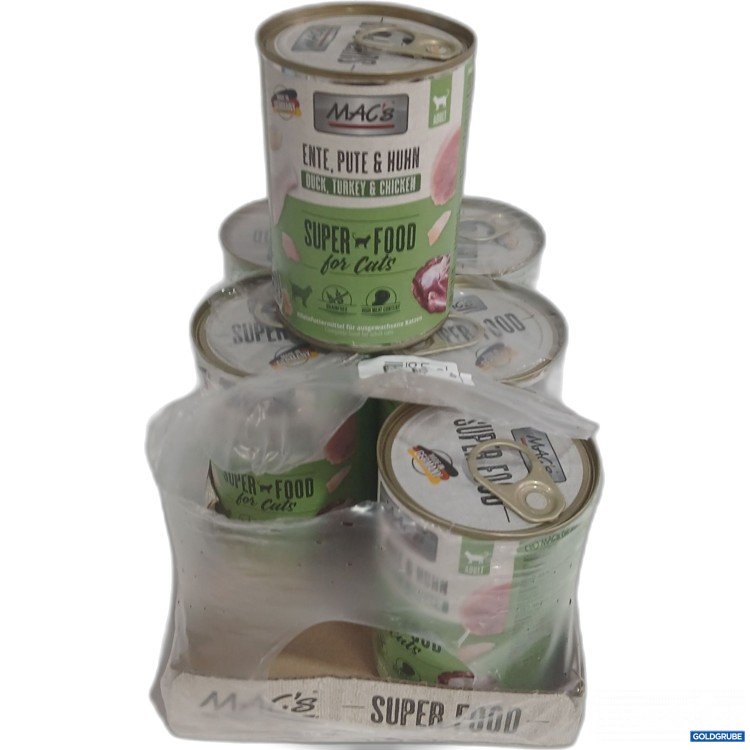 Artikel Nr. 996679 Artikel Nr. 996679: Macs Superfood Katzenfutter Ente, Pute & Huhn 6x400g