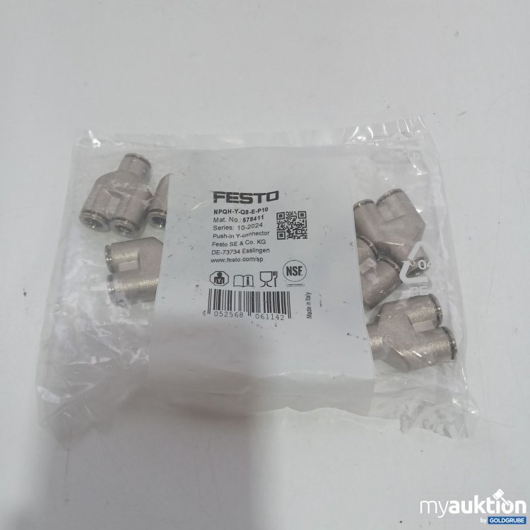 Artikel Nr. 439680 Artikel Nr. 439680: Festo Y-Steckverbinder 578411 NPQH-Y-Q8-E-P10