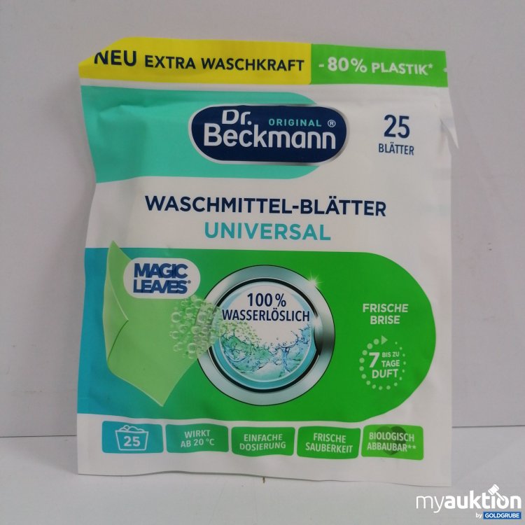 Artikel Nr. 856680 Artikel Nr. 856680: Dr. Beckmann Waschmittel Blätter Universal 25 Stk.