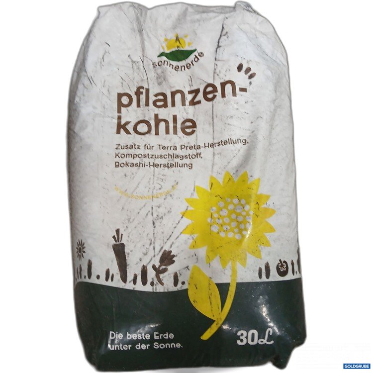 Artikel Nr. 890680: Sonnenerde Pflanzenkohle 30L 