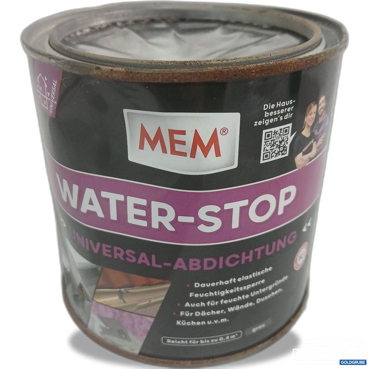 Artikel Nr. 972680: Mem Water-Stop Universal Abdichtung grau 1kg 