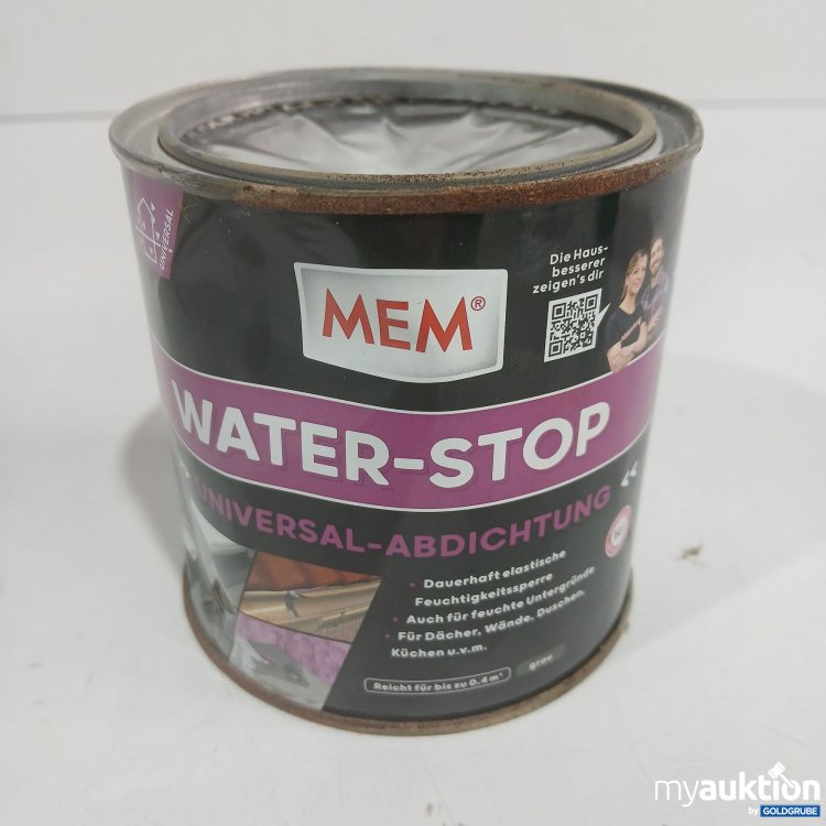 Artikel Nr. 972680: Mem Water-Stop Universal Abdichtung grau 1kg 