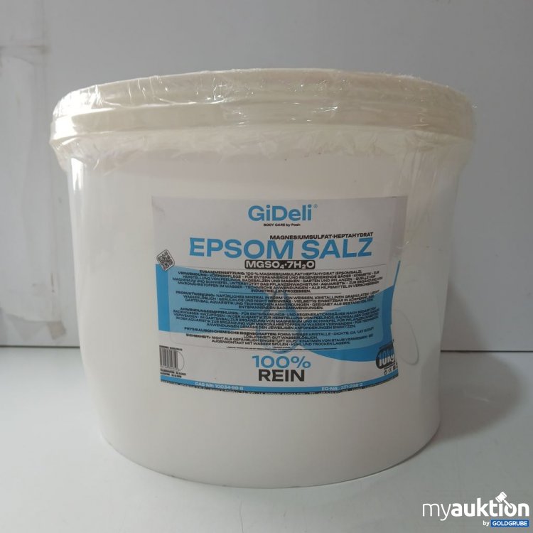 Artikel Nr. 978680: GiDeli Epsom Salz 10Kg