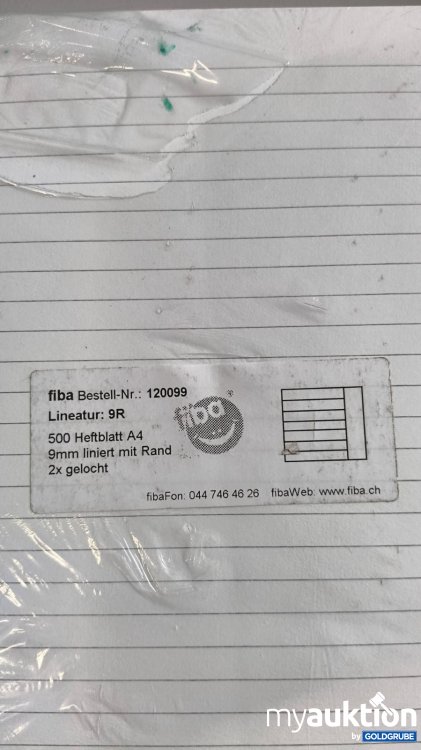 Artikel Nr. 983680: Palette Heftblätter A4