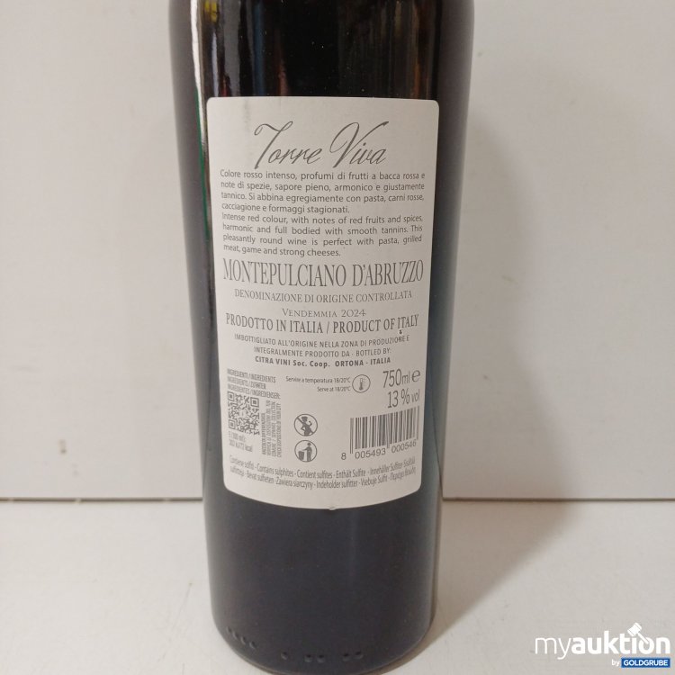 Artikel Nr. 995680 Artikel Nr. 995680: Tonne Viva Montepulciano D'Abruzzo Citra 750ml