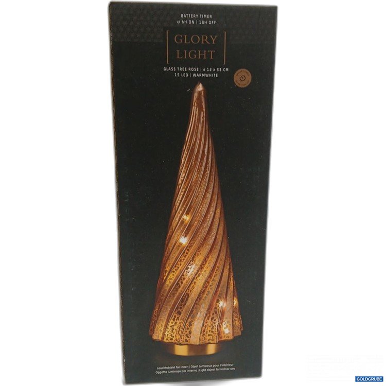 Artikel Nr. 447681 Artikel Nr. 447681: GLORY LIGHT Glass Tree Rose 12x33 cm