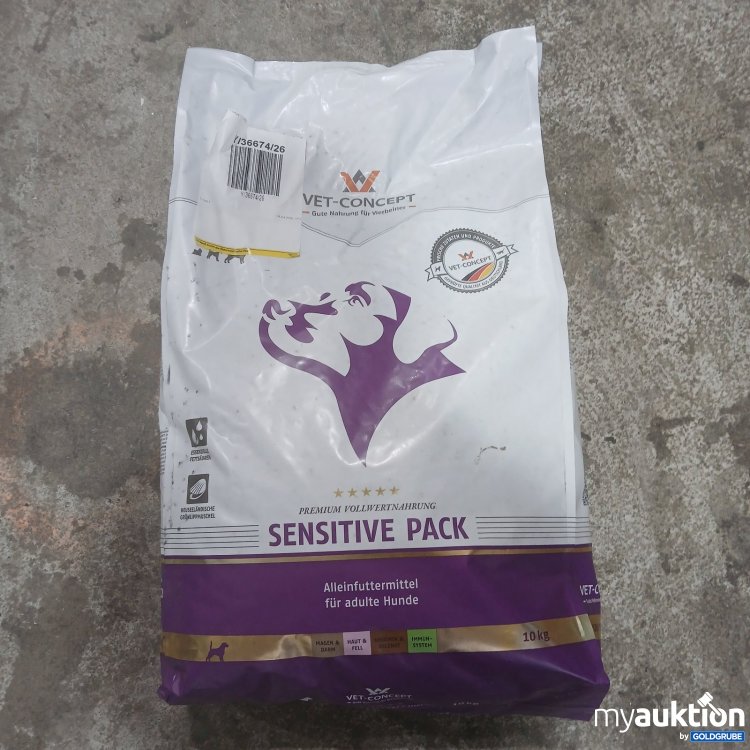 Artikel Nr. 465681: Vet-Concept Sensitive Pack Hundefutter 10 kg