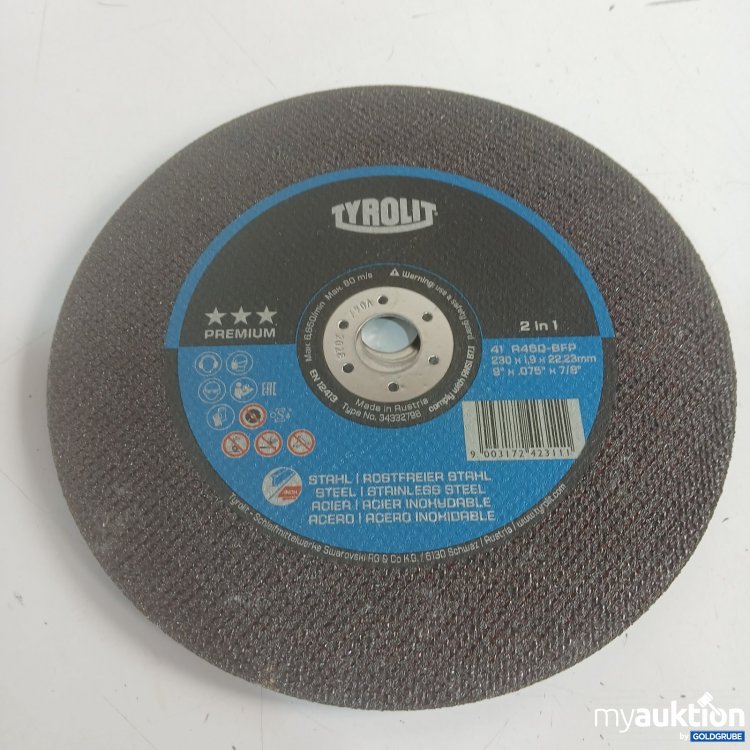 Artikel Nr. 477681: Tyrolit Trennscheibe 230 x 1,9 x 22,23 mm 5Stk