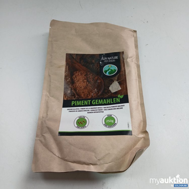 Artikel Nr. 810681 Artikel Nr. 810681: Alpi Nature Piment Gemahlen 250g