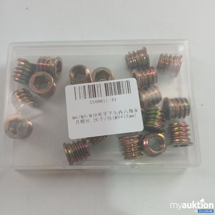 Artikel Nr. 825681: Einschraubmutter M8x13mm