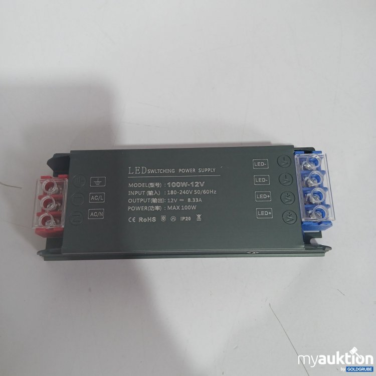 Artikel Nr. 827681 Artikel Nr. 827681: LED Switching Power Supply 100W-12V