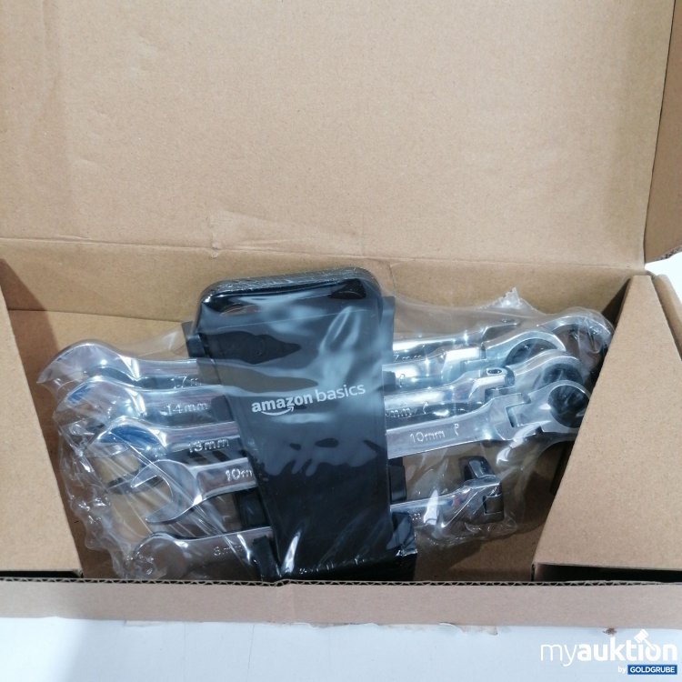 Artikel Nr. 847681: Amazon Basics Ratschen/Maulschlüssel Set M8-M17