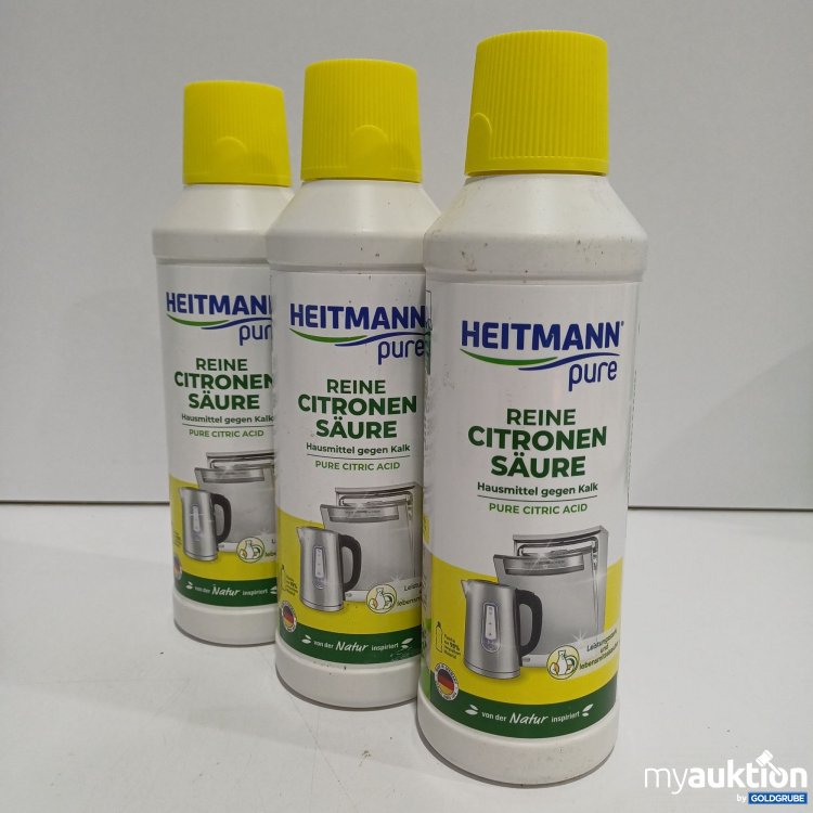 Artikel Nr. 894681: Heitmann Citronen Säure 3x500ml