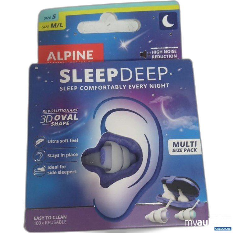 Artikel Nr. 910681: ALPINE SLEEPDEEP Ohrstöpsel Multi Size Pack