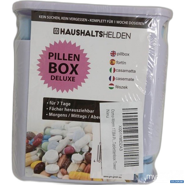 Artikel Nr. 933681: HAUSHALTSHELDEN Pillen Box Deluxe