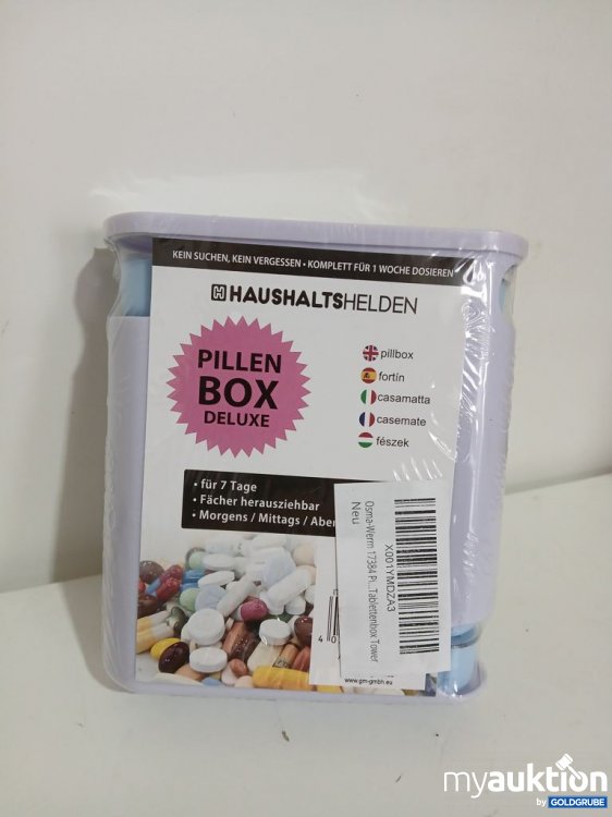 Artikel Nr. 933681: HAUSHALTSHELDEN Pillen Box Deluxe