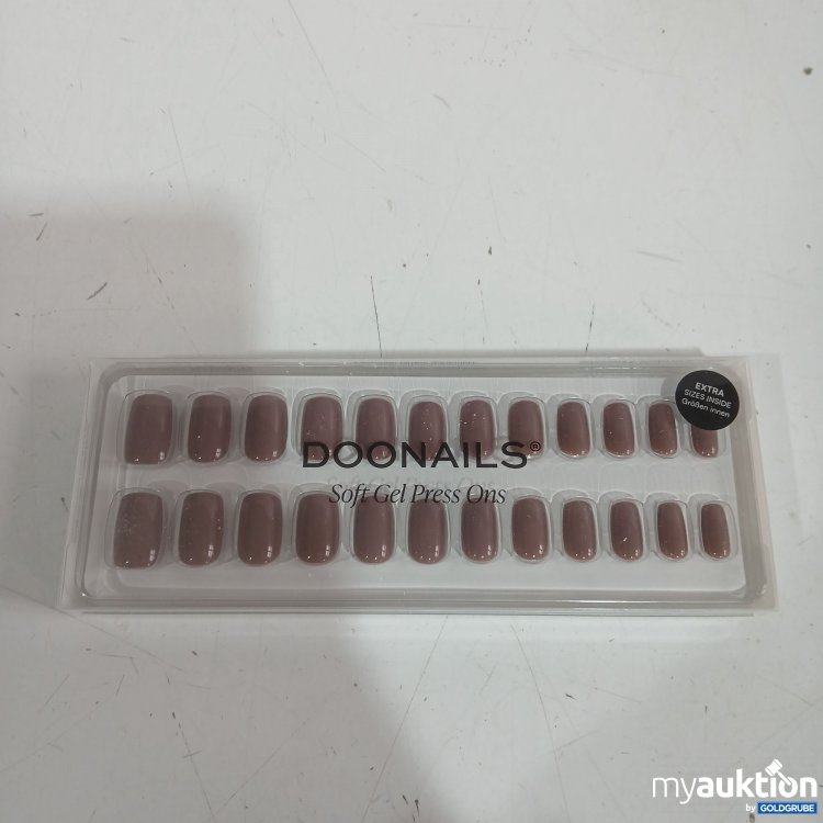Artikel Nr. 977681: Doonails Soft Gel Press Ons short square silent night mauve 