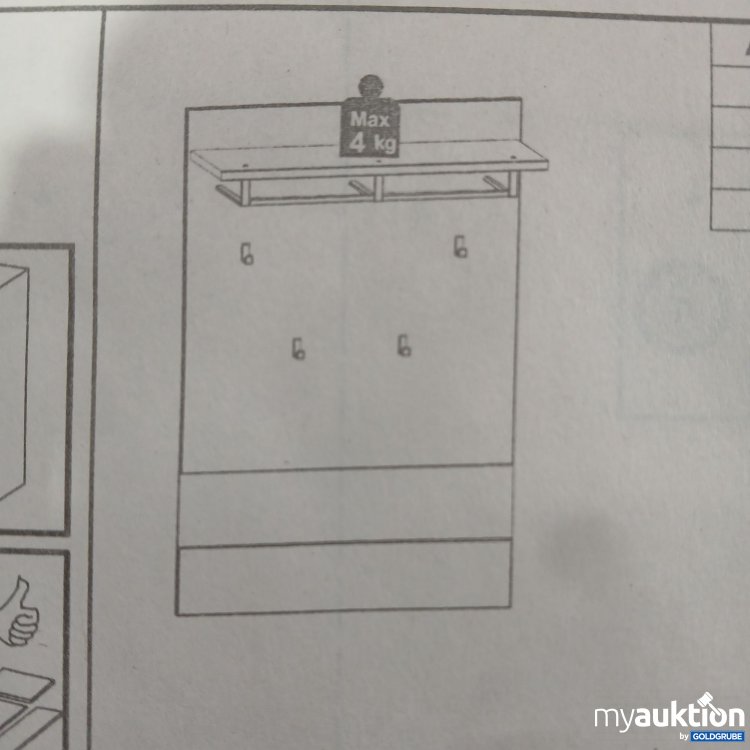 Artikel Nr. 982681 Artikel Nr. 982681: Diverse Garderobe in Grau/Anthrazit, Art.No. M252-PAN/12/8