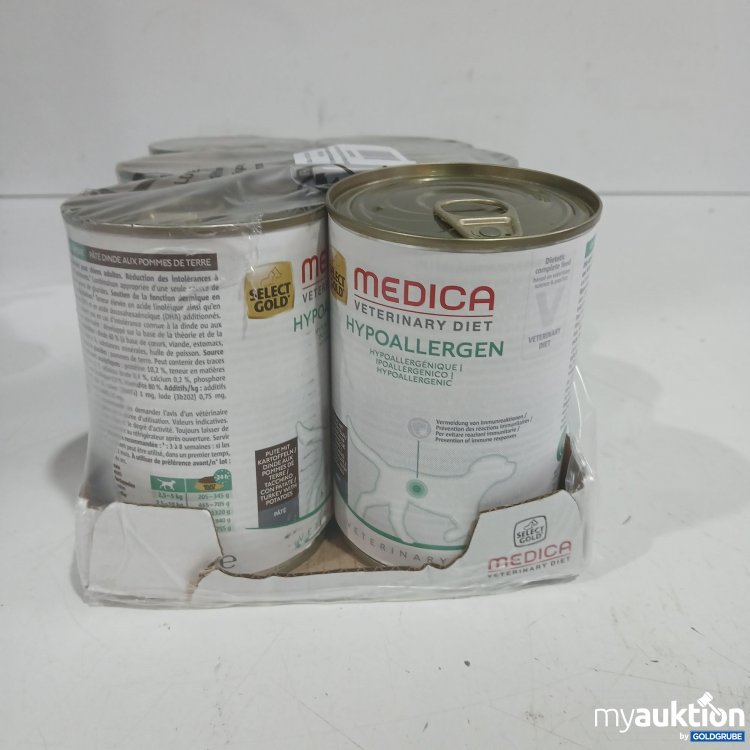 Artikel Nr. 996681 Artikel Nr. 996681: Medica Veterinary Diet Hundefutter Pute mit Kartoffeln 6x400g