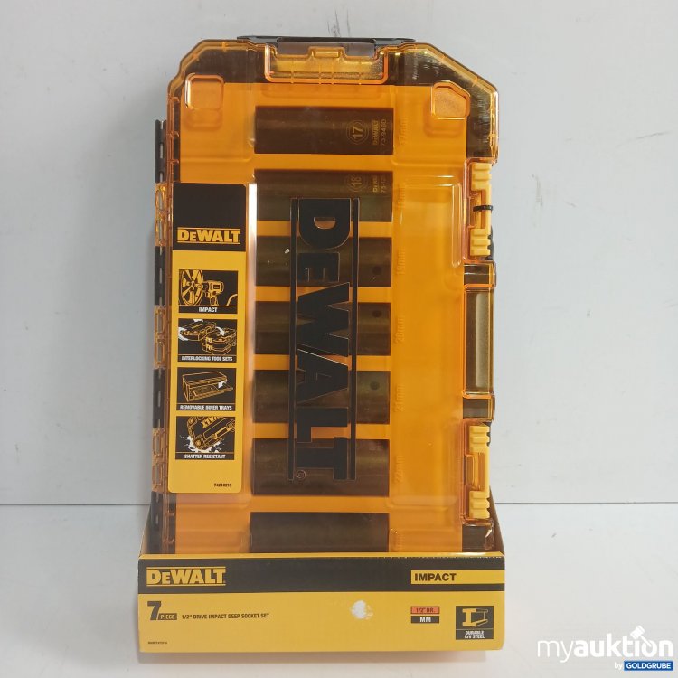 Artikel Nr. 444682: DeWalt 7Piece Drive Impact Deep Socket Set DWMT74737-0