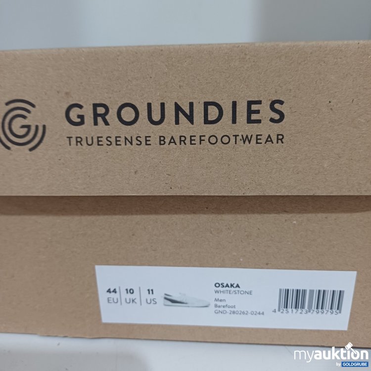 Artikel Nr. 470682 Artikel Nr. 470682: Groundies Barefootwear Osaka Weiß/Stone Größe 44 EU
