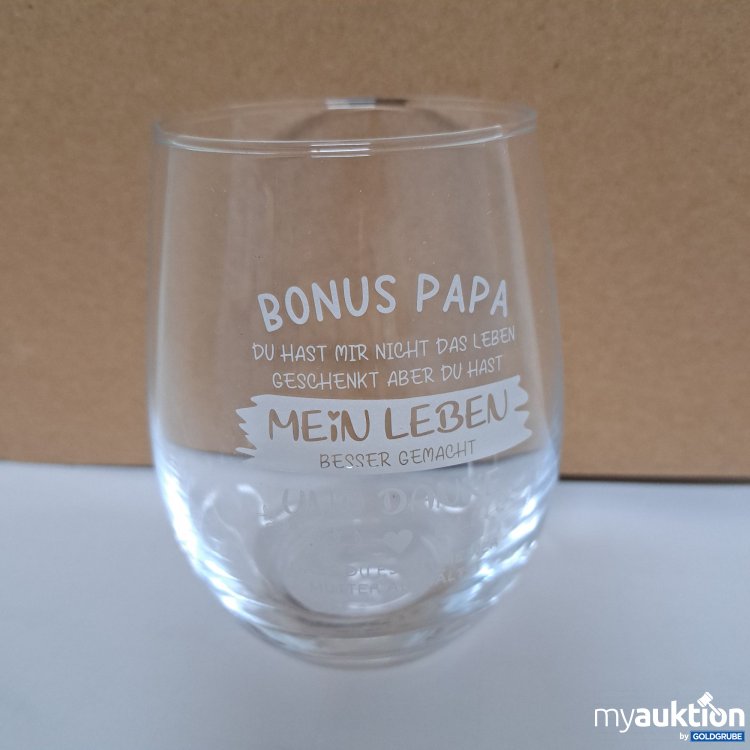 Artikel Nr. 817682 Artikel Nr. 817682: Glas mit Aufschrift "Papa"