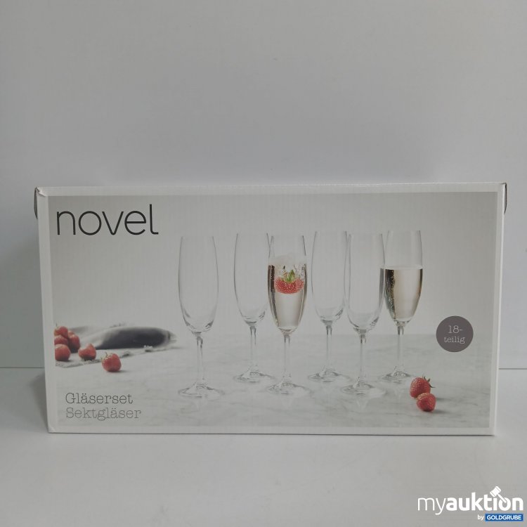 Artikel Nr. 833682 Artikel Nr. 833682: Novel Gläserset Sektgläser 18teilig